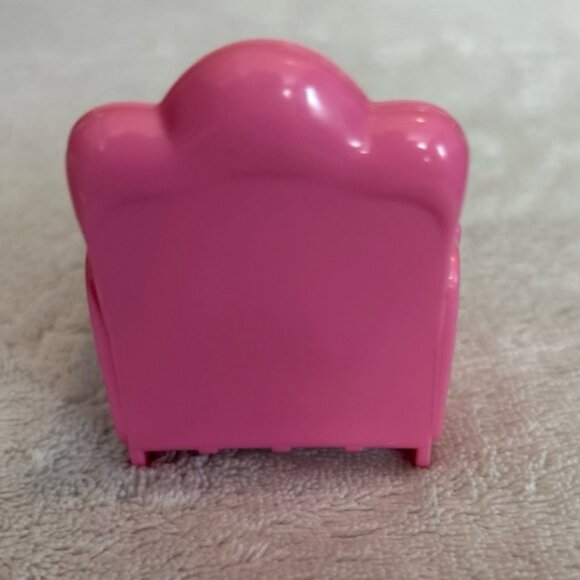 Fisher Price Loving Family Dollhouse Pink High Chair tiger design incomplete 2” - Picture 3 of 8